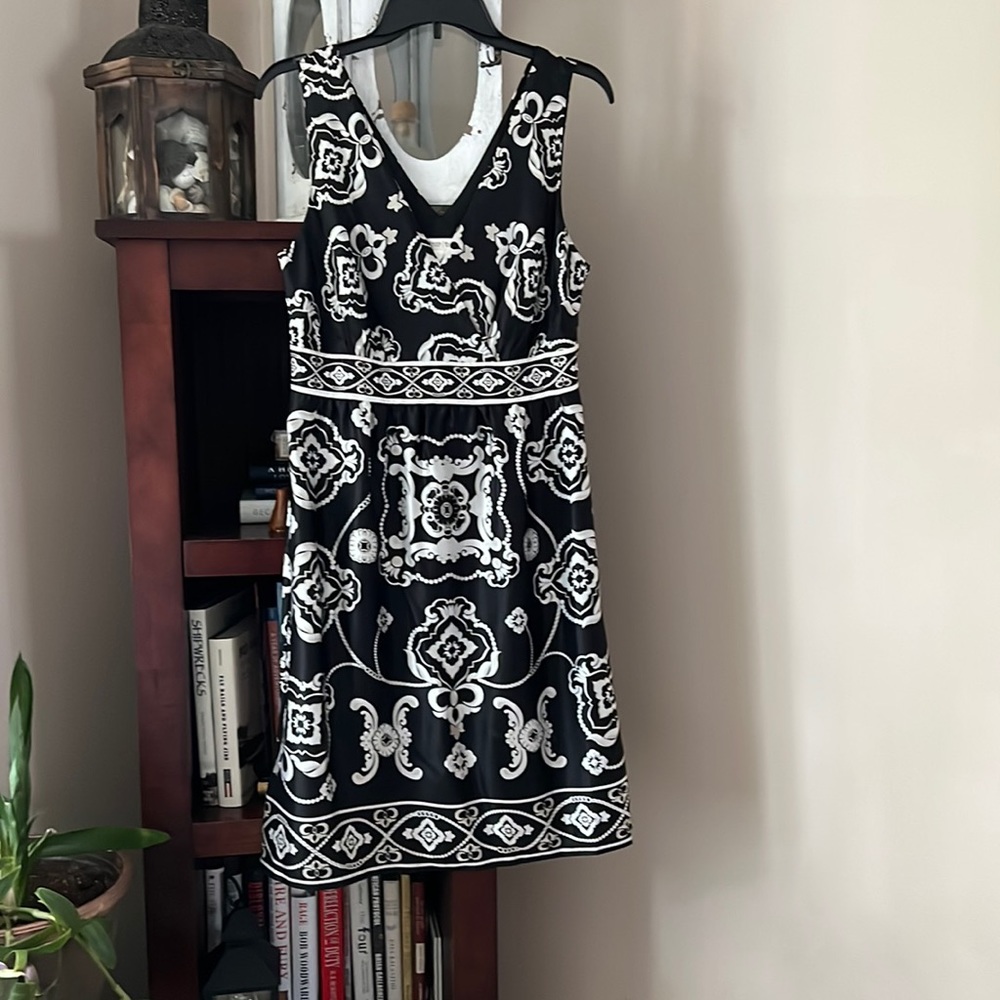 White House Black Market silk dress